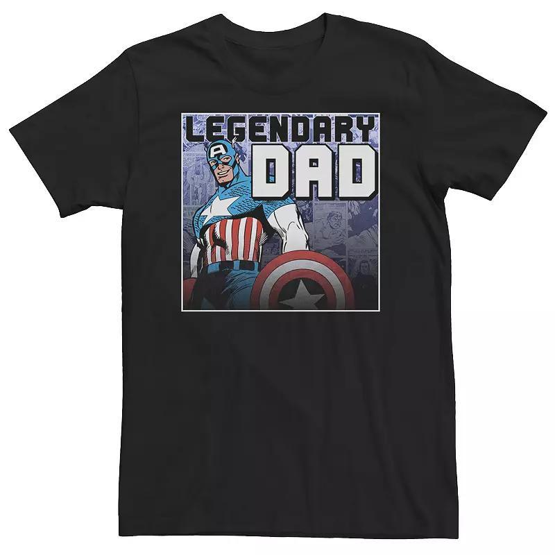 Big & Tall Star Wars: The Mandalorian "Boba Fett Lives" R14 Tee, Men's, Size: 4XLT, Black Product Image