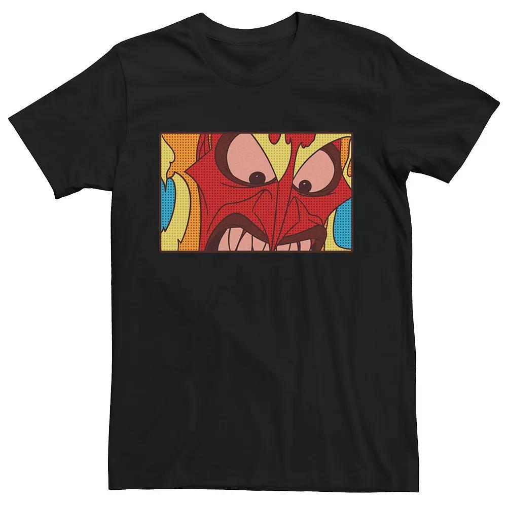 Men's Star Wars The Mandalorian Grogu In Flying Pod Graphic Tee, Size: Large, Black Product Image