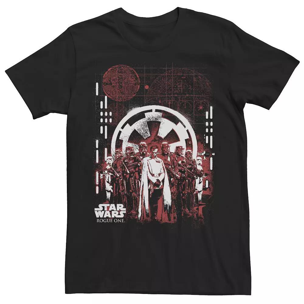 Men's Star Wars Rogue One Krennic Villain Tee, Size: 3XL, Black Product Image