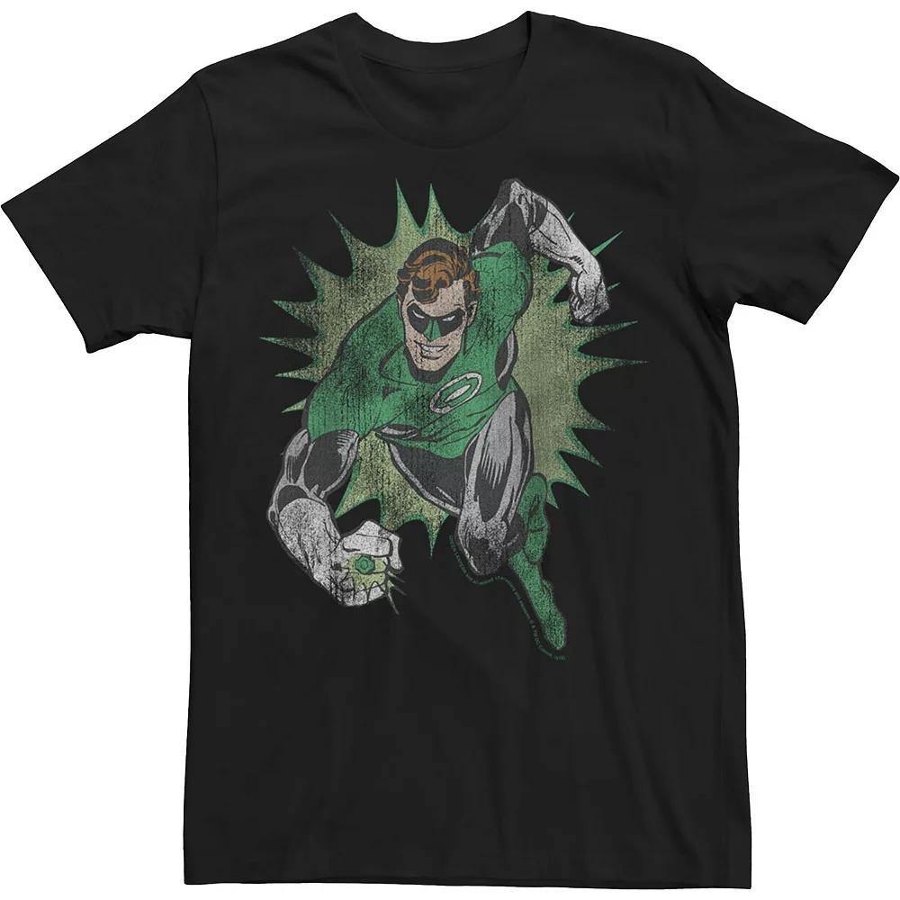 Men's Green Lantern Emerald Warrior Comic Tee, Size: Medium, Black Product Image
