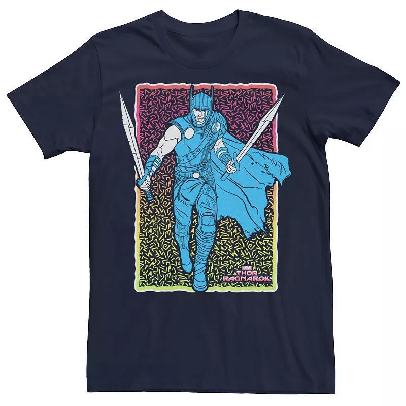Men's Star Wars Fluorescent Grid Graphic Tee, Size: XL, Navy Grey Product Image
