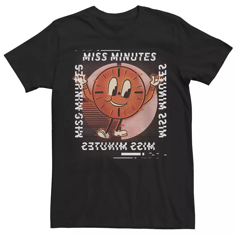 Big & Tall Marvel Loki Miss Minutes Static Box Tee, Men's, Size: 5XL, Black Product Image
