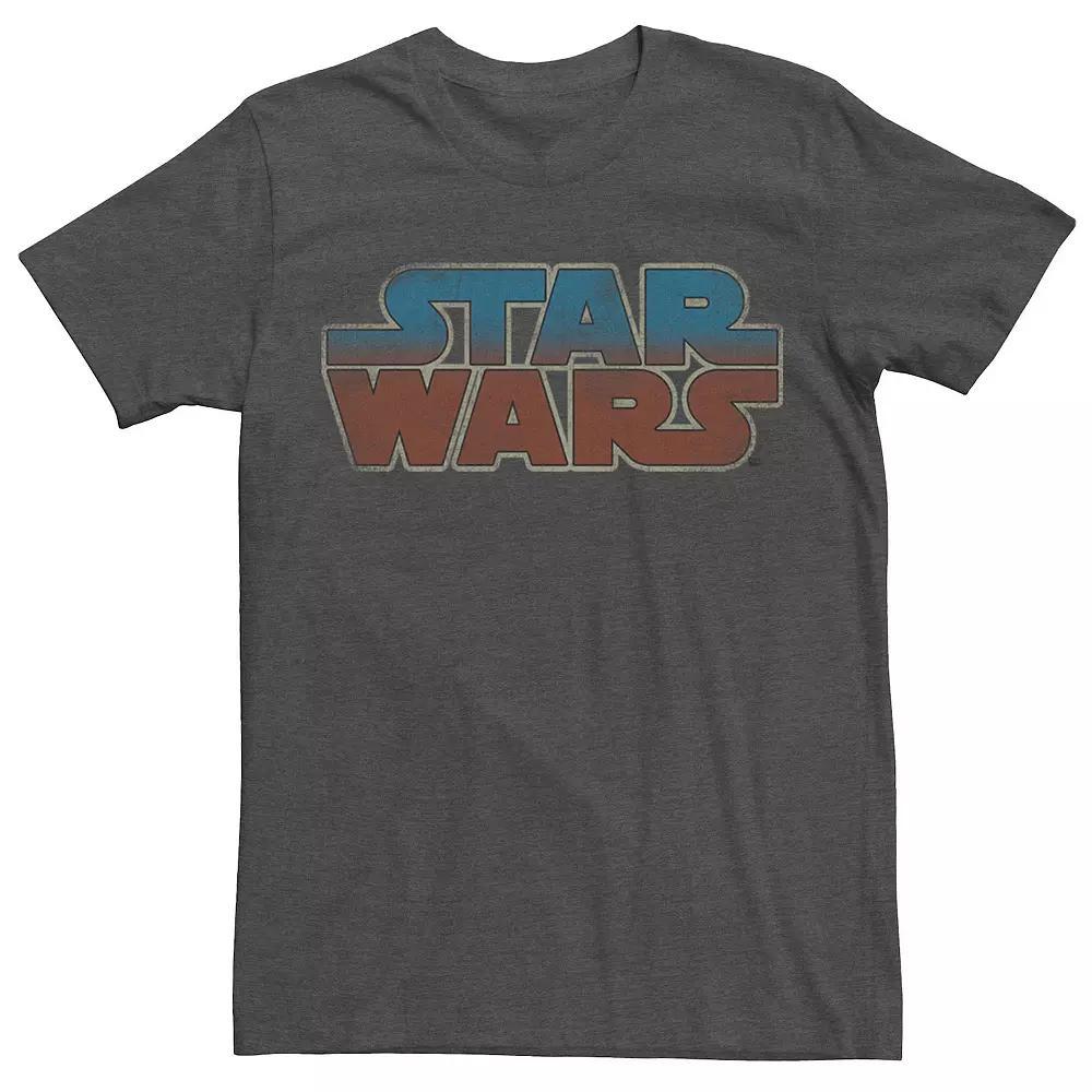 Men's Star Wars Horizontal Helmets Tee, Size: XXL Tall, Black Product Image