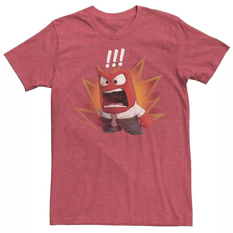 Men's Jurassic Park Distressed Kanji Checkered Logo Tee, Size: Large, Grey Heather Product Image