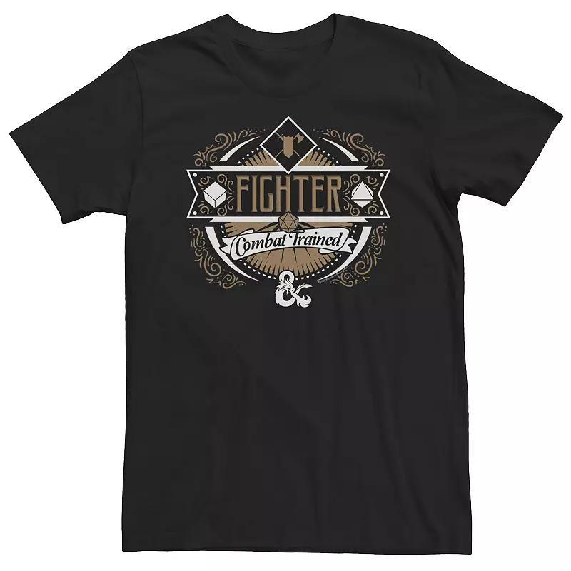 Big & Tall Netflix Stranger Things 4 Hopper Big Face Tee, Men's, Size: Large Tall, Black Product Image