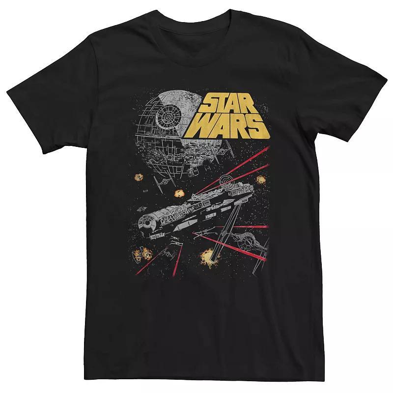Mens Star Wars Millenium Falcon Graphic Tee Product Image