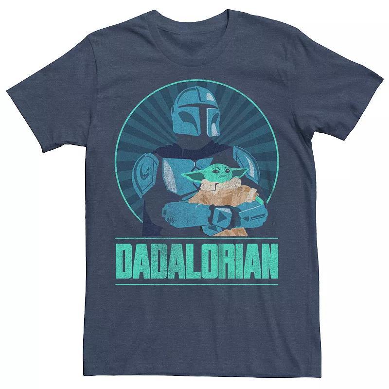 Men's Marvel Deadpool No One Cares Logo Graphic Tee, Size: XL, Navy Grey Product Image