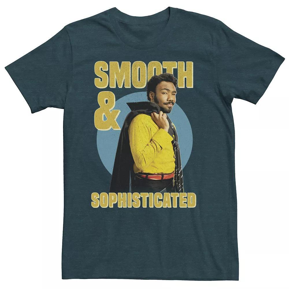 Men's Star Wars Han Solo Smooth Lando Tee, Size: Medium, Navy Grey Product Image