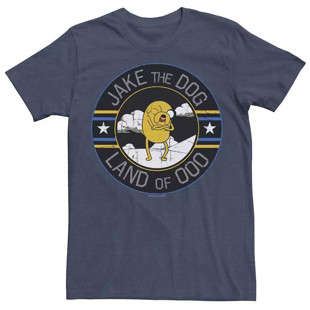 Men's Cartoon Network Adventure Time Jake The Dog Land Of Ooo Sweatshirt, Size: Small, Royal Product Image