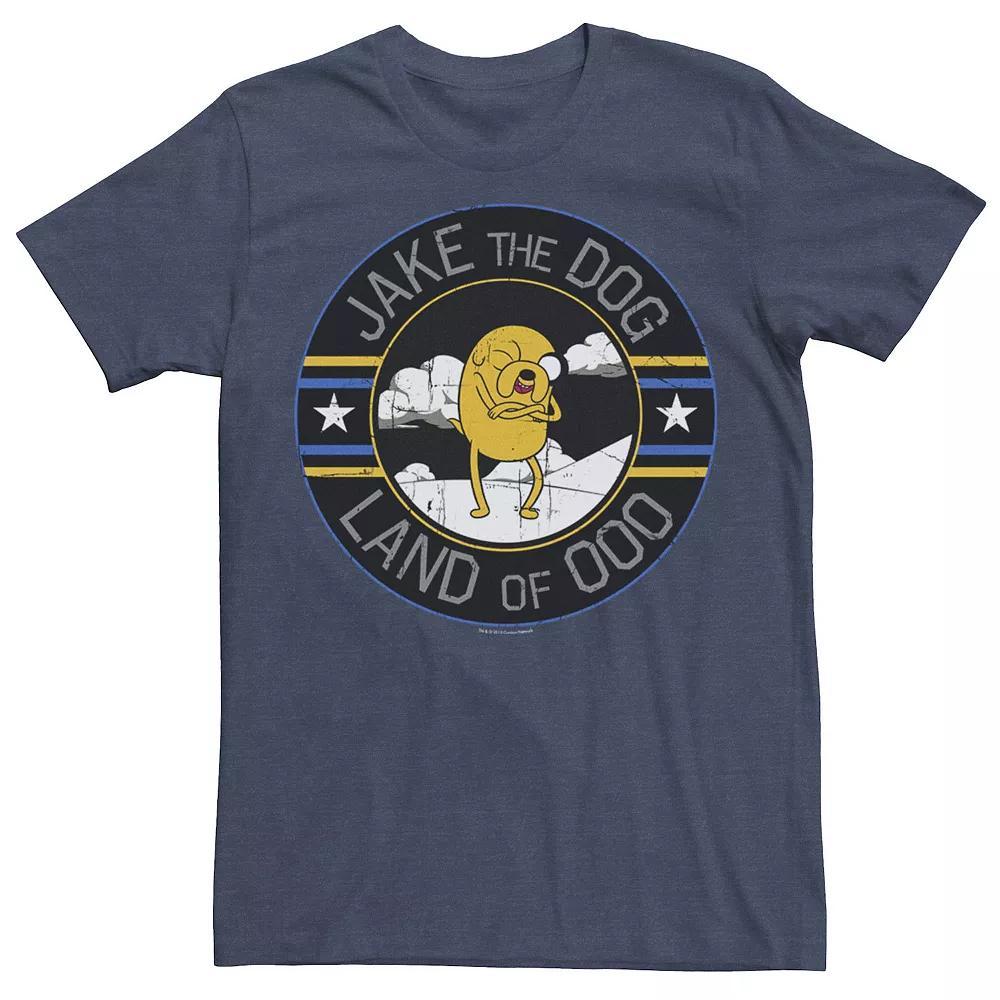 Men's Cartoon Network Adventure Time Jake The Dog Land Of Ooo Sweatshirt, Size: Small, Royal Product Image