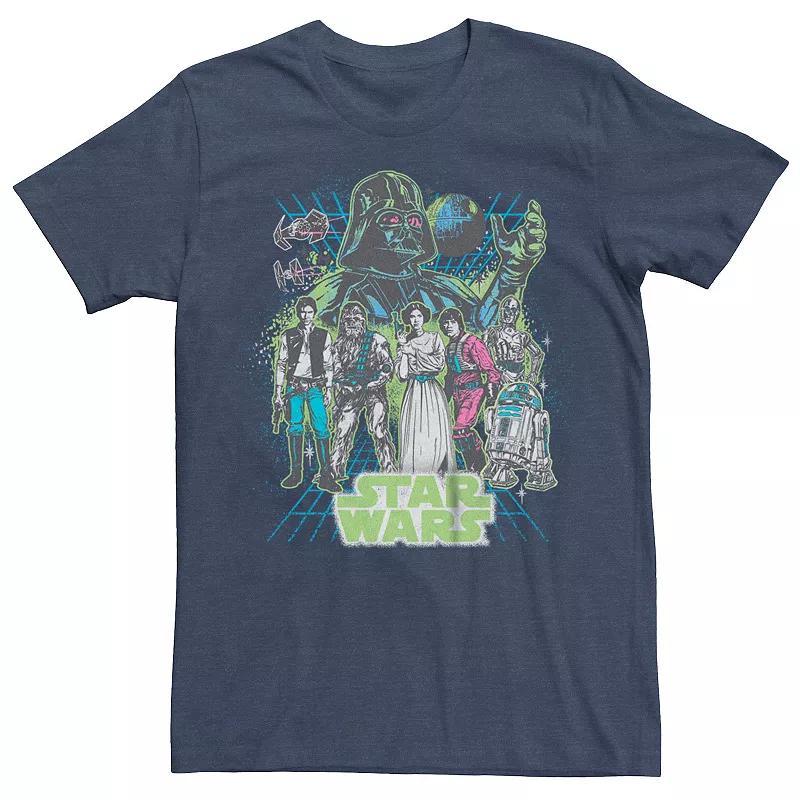 Big & Tall DC Comics Group Cartoons I Teach Future Super Heroes Tee, Men's, Size: 4XL Tall, Black Product Image