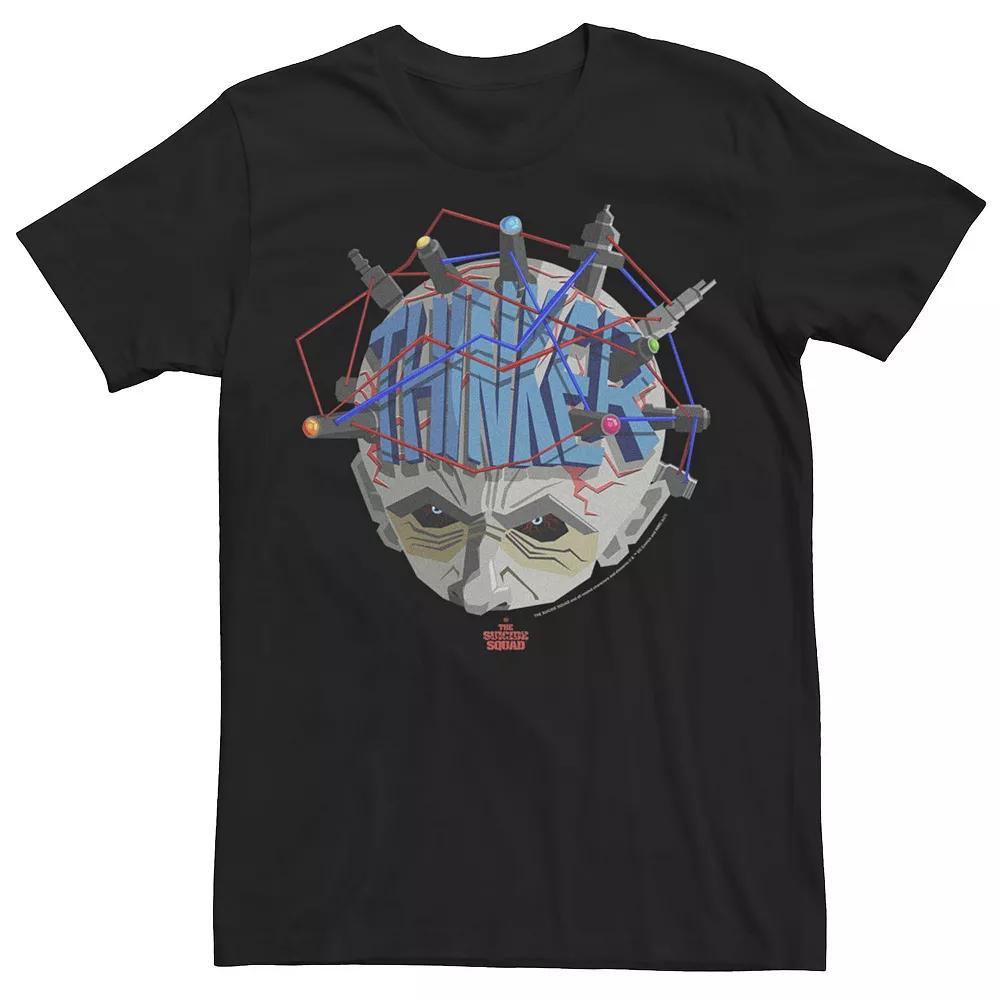 Big & Tall DC Comics The Suicide Squad Big Thinker Logo Tee, Men's, Size: 3XL, Black Product Image