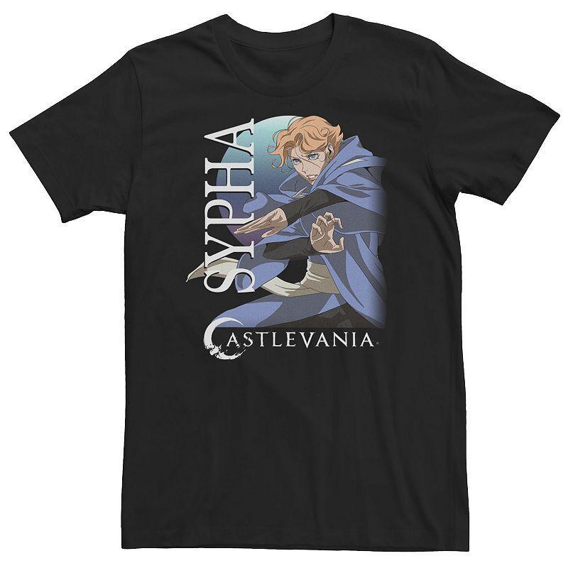Big & Tall Castlevania Sypha Moon Portrait Tee, Mens Product Image