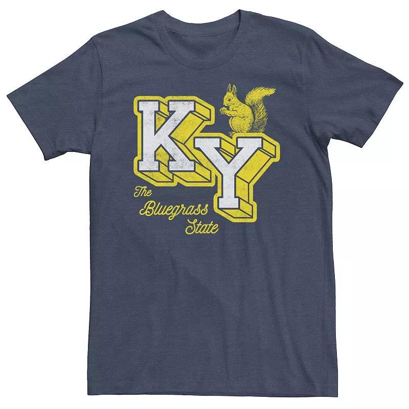 Men's Batman Bat Signal Graphic Tee, Size: Medium, Navy Grey Product Image