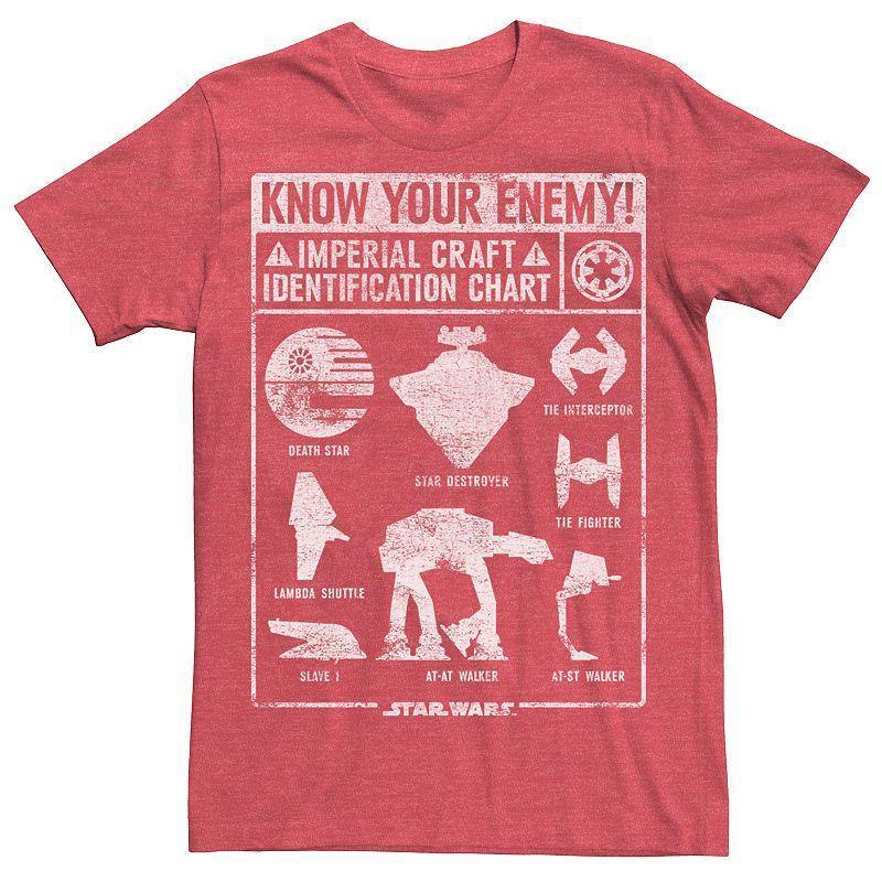 Men's Star Wars Yoda Best Dad Cartoon Yoda Tee, Size: Large, Red Product Image