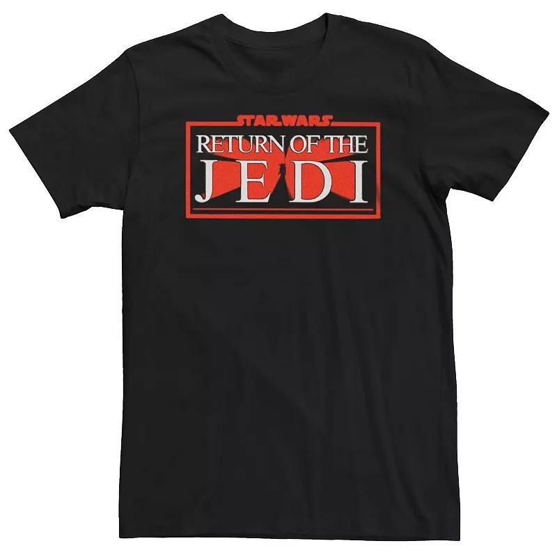 Bit & Tall Star Wars Return of the Jedi 3-D Logo Tee, Men's, Size: 3XL, Black Product Image