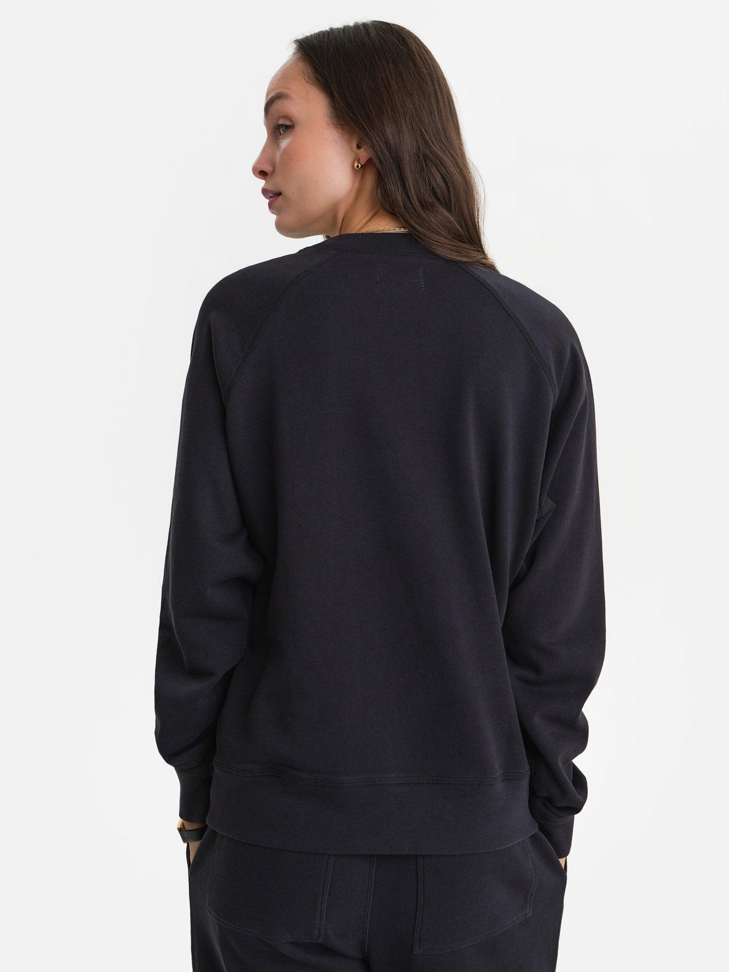 Organic Lightweight Terry Raglan Sweatshirt Female Product Image