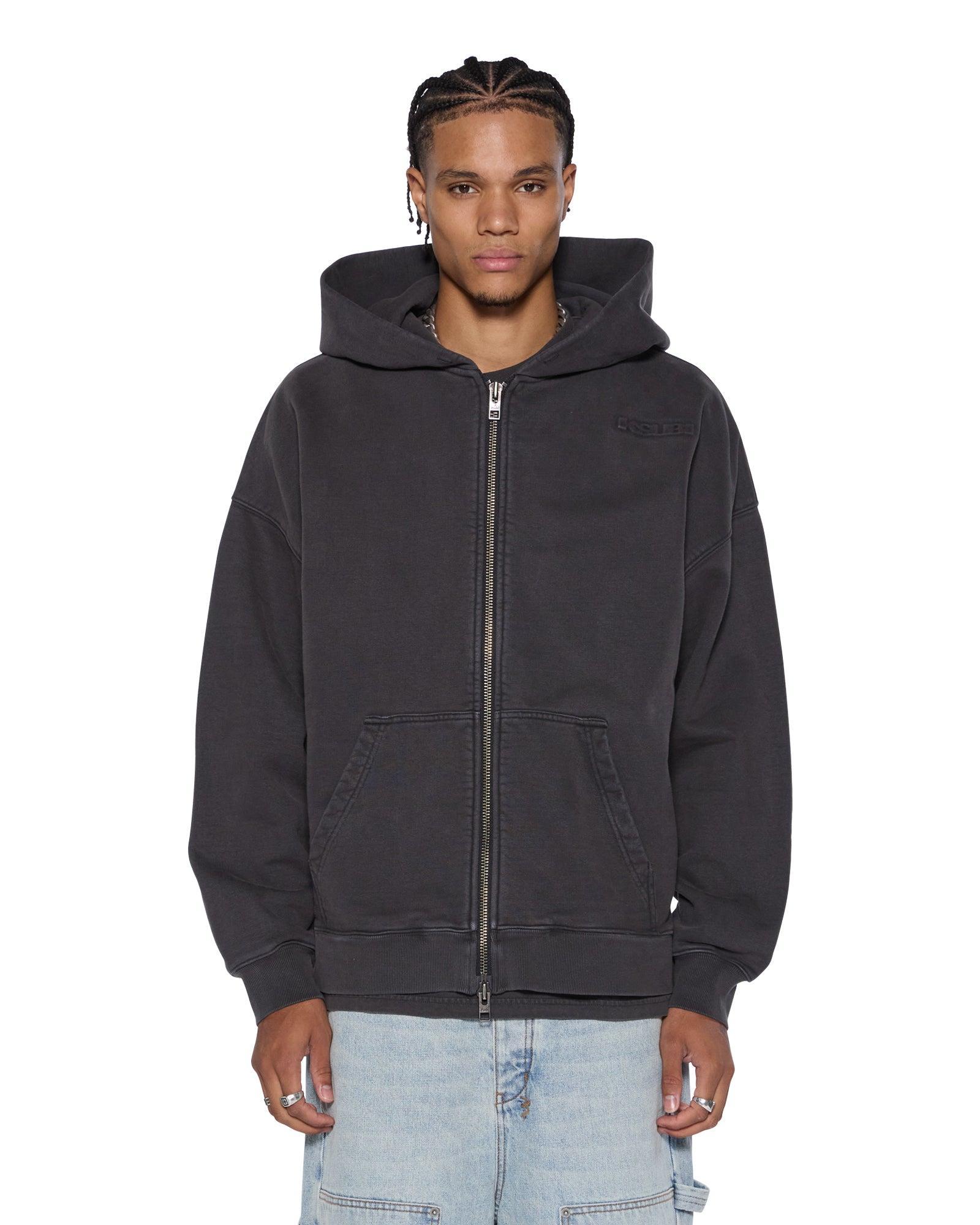INTRUDER EKCESS HOODIE FADED BLACK Male Product Image