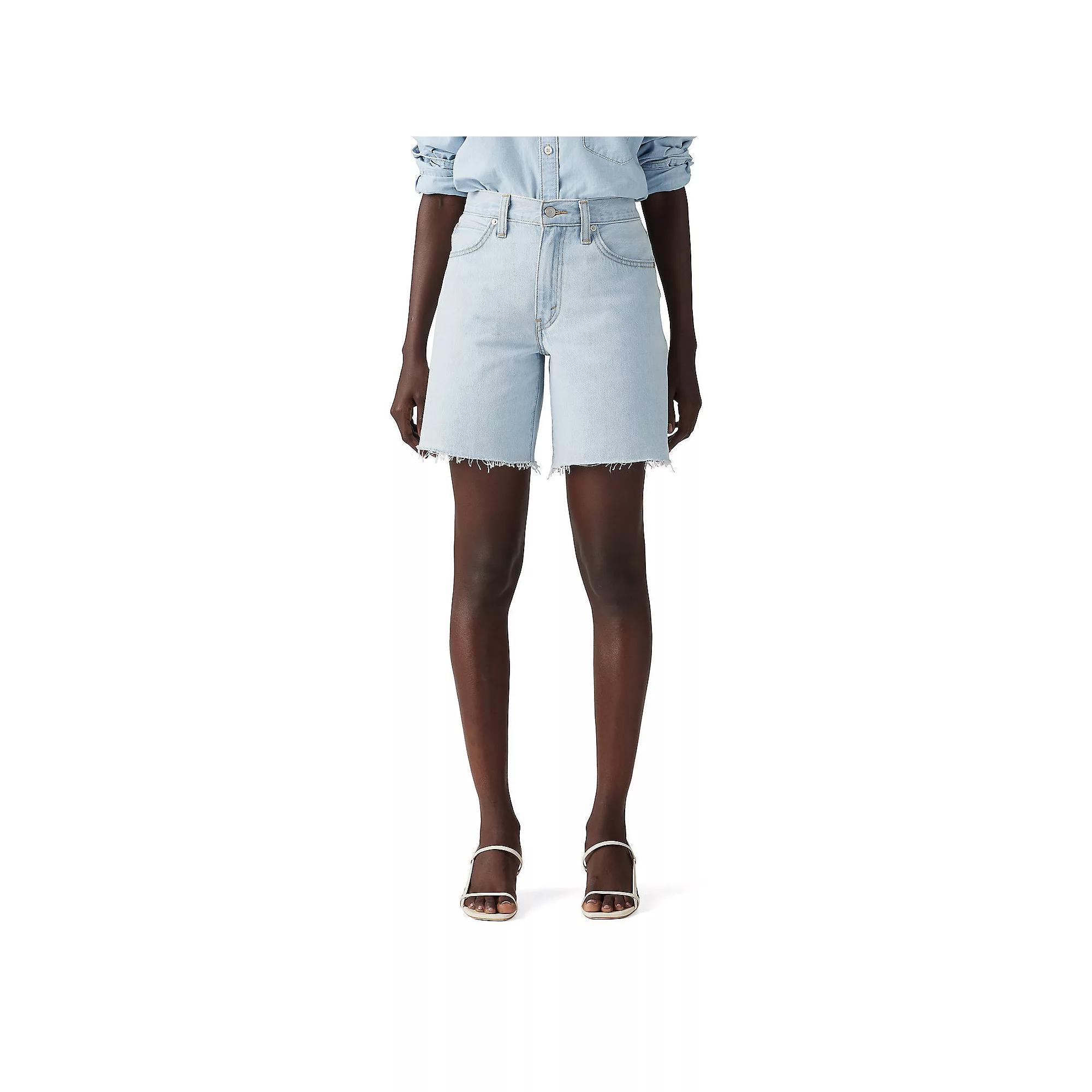 Women's Levi's® '94 Baggy Jean Shorts, Size: 27(US 4)Medium, Mister Twister Cut Hem Product Image