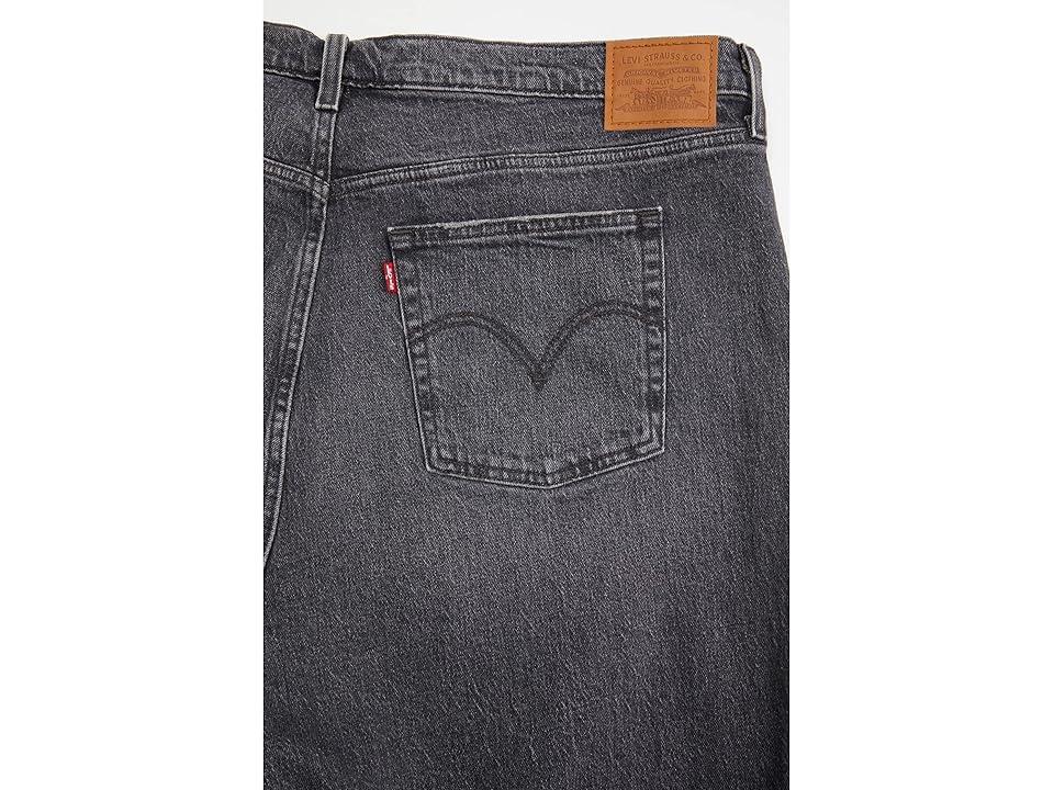 Levi's(r) Premium Plus Size Ribcage Straight Ankle (Well Worn) Women's Jeans Product Image
