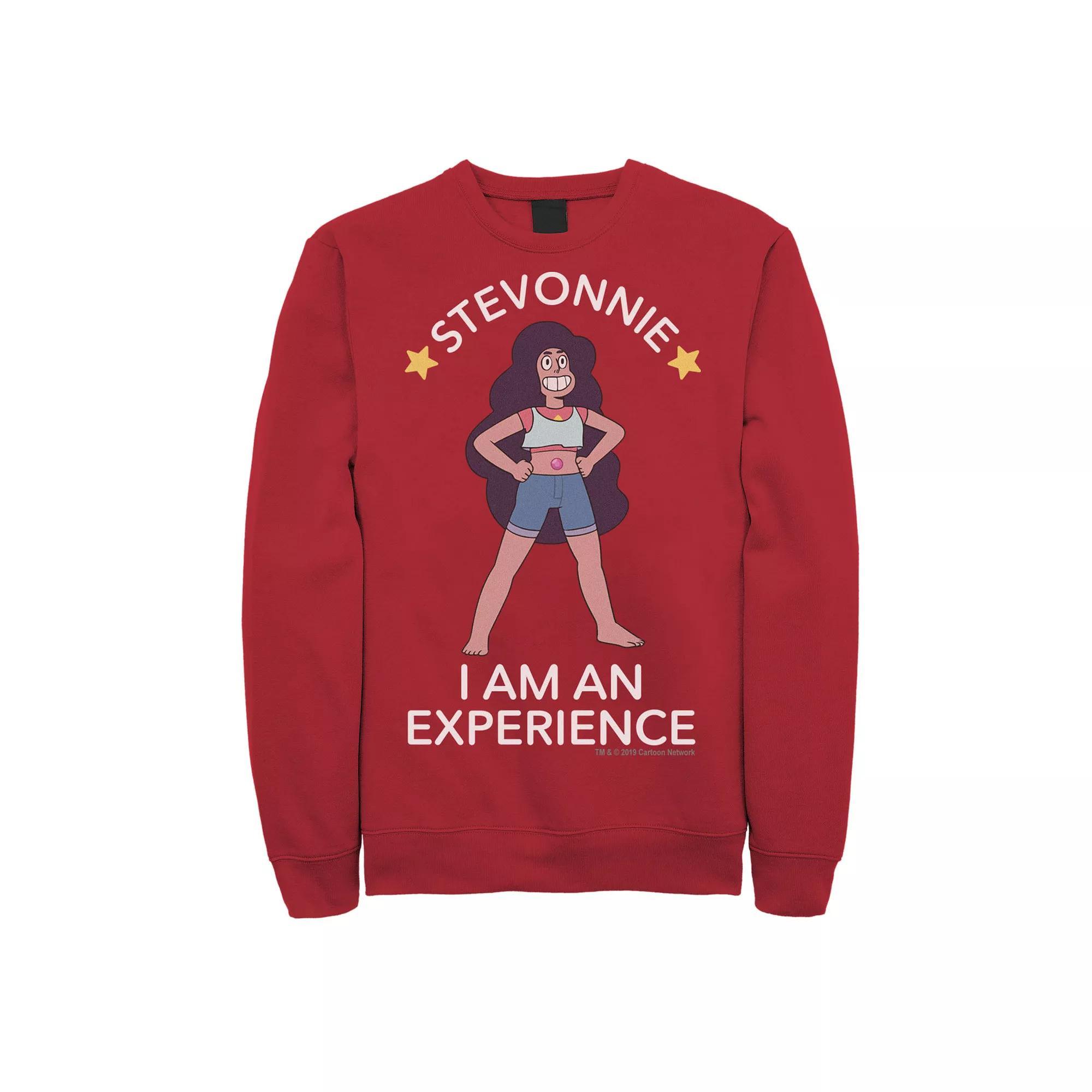Men's Cartoon Network Steven Universe Stevonnie Experience Sweatshirt, Size: 3XL, Red Product Image
