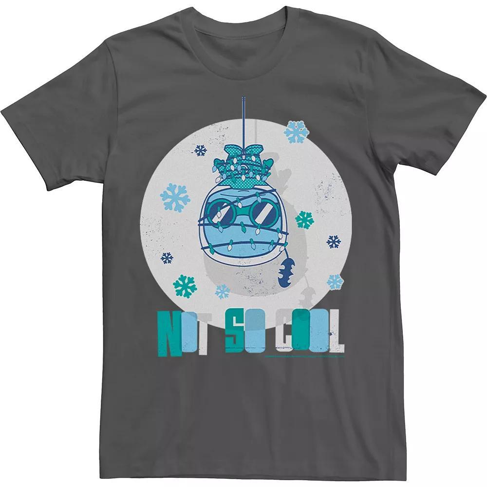 Men's DC Comics Mr. Freeze Not So Cool Christmas Tee, Size: Large, Blue Product Image