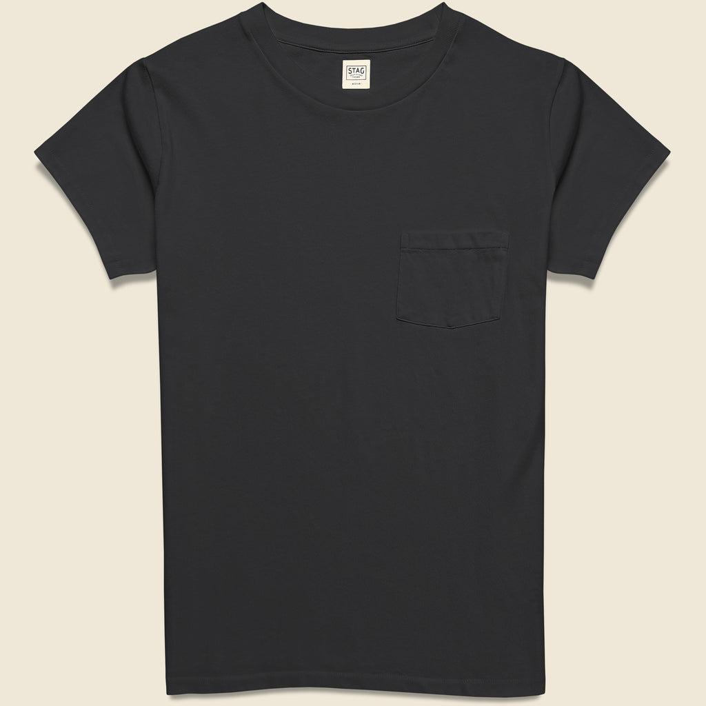 The Old School Tee - Black Product Image