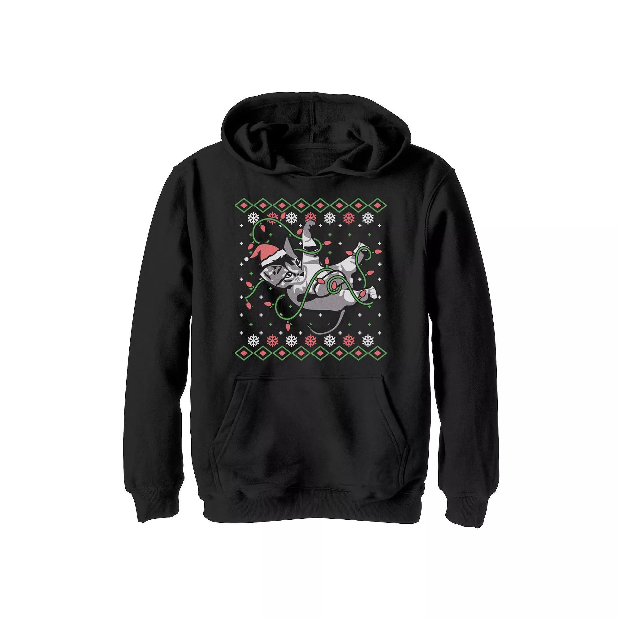 Disney's The Lion King Boys 8-20 Simba Remember Painting Graphic Fleece Hoodie, Boy's, Size: Small, Black Product Image
