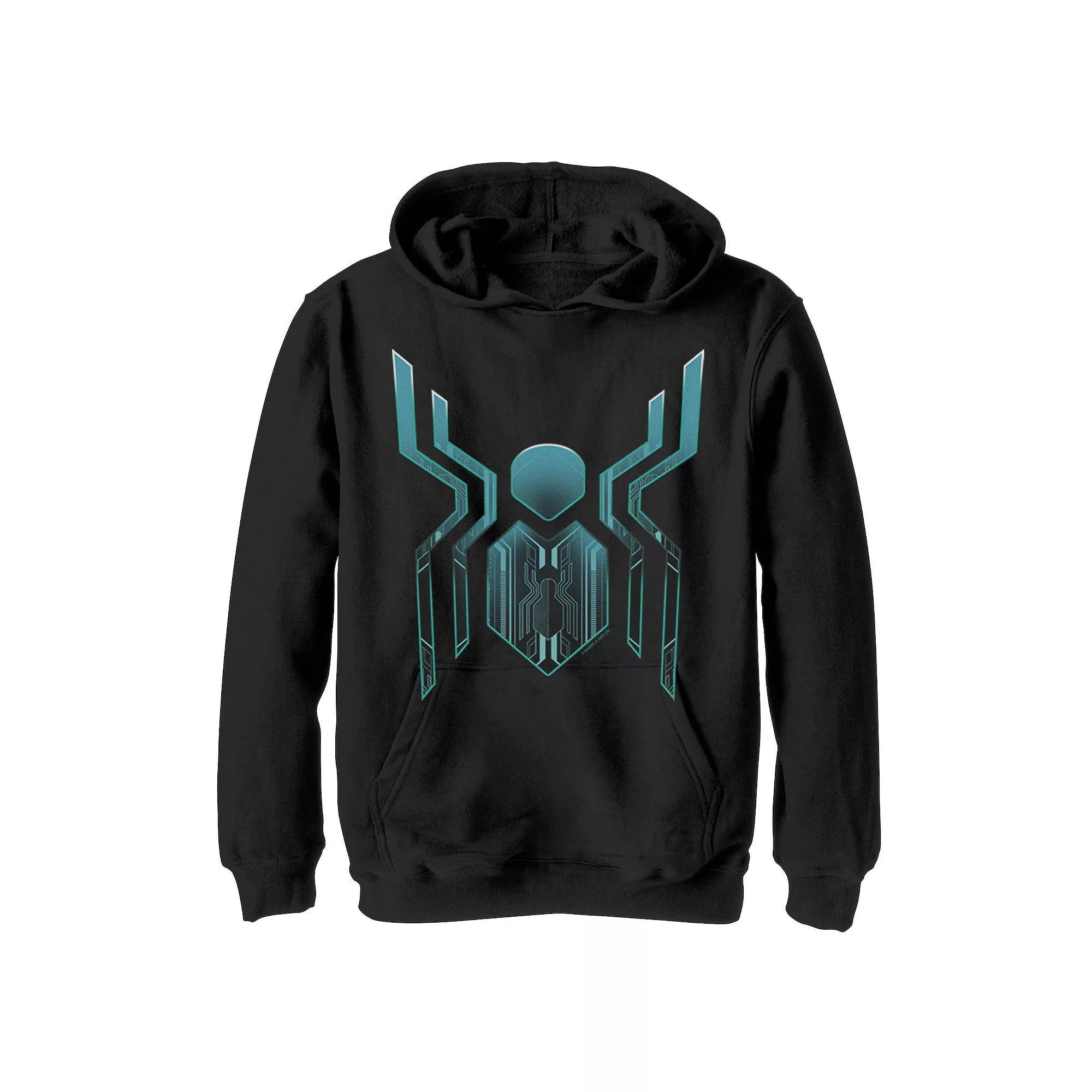 Boys 8-20 Marvel Spider-Man Far From Home Tech Spider Chest Symbol Graphic Hoodie, Boys Product Image