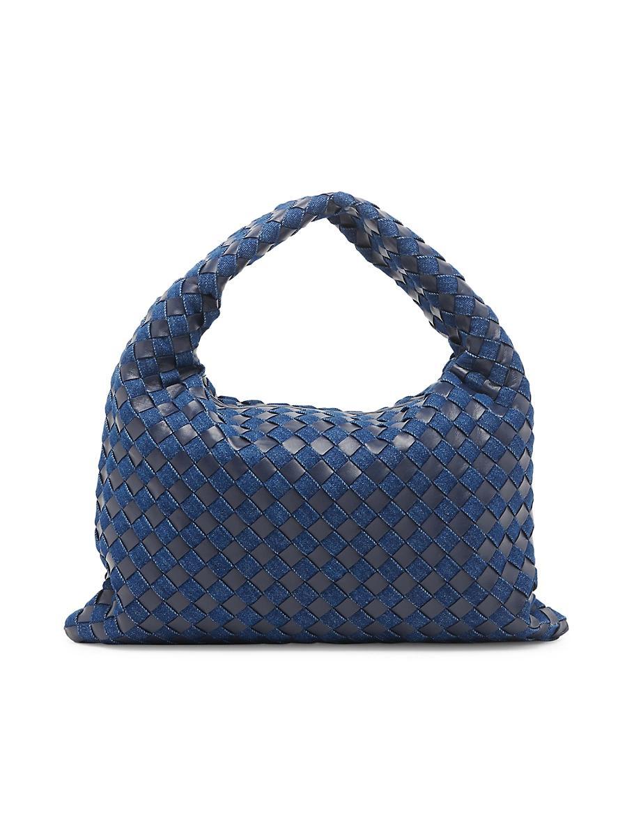 Womens Small Hop Intrecciato Leather Hobo Bag Product Image