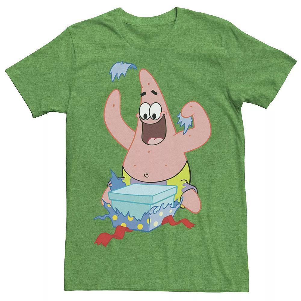 Men's Nickelodeon SpongeBob SquarePants Patrick Star Holiday Graphic Tee, Size: Medium, Blue Product Image