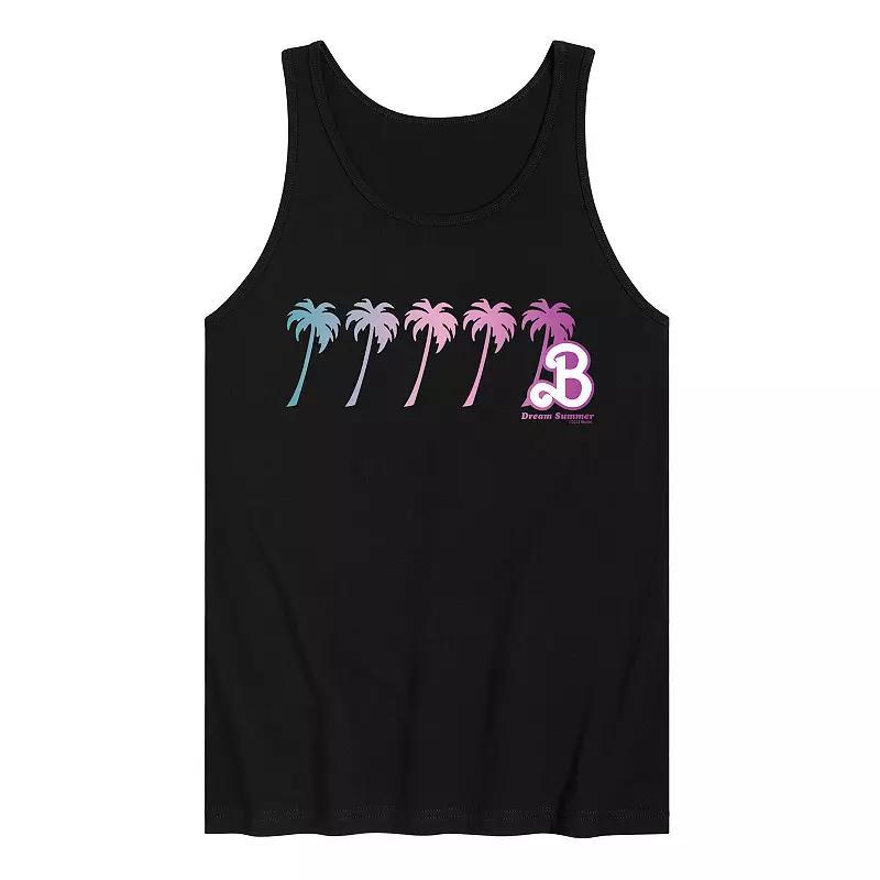 Mens Barbie Dream Summer Palm Trees Tank Top Product Image
