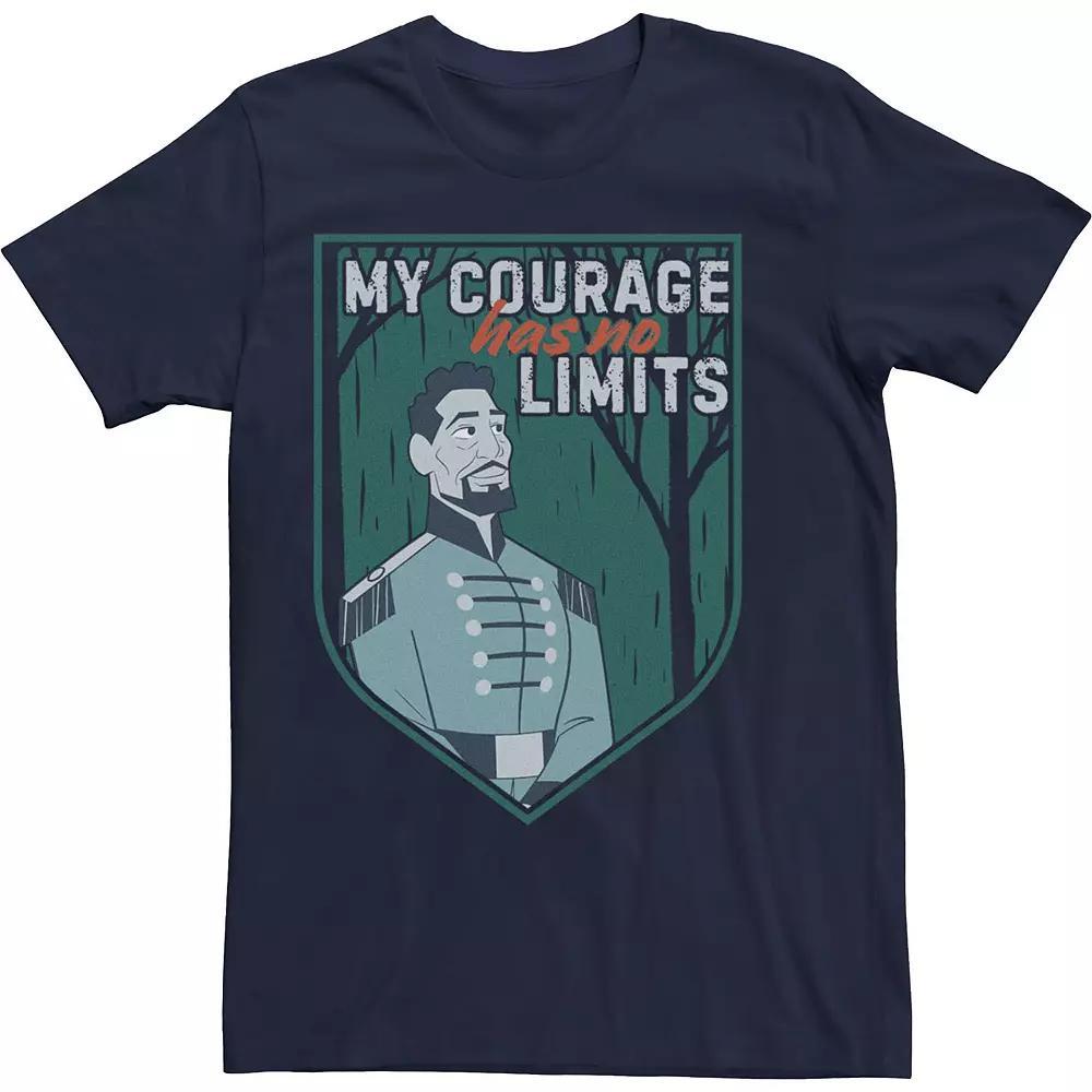 Disney's Frozen 2 My Courage Has No Limits Men's Tee, Size: Small, Blue Product Image