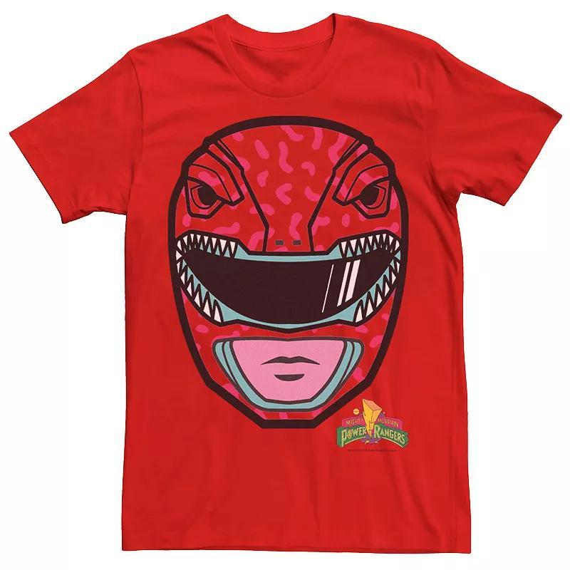 Men's Power Rangers Blue Ranger Big Face Tee, Size: Large, Royal Product Image