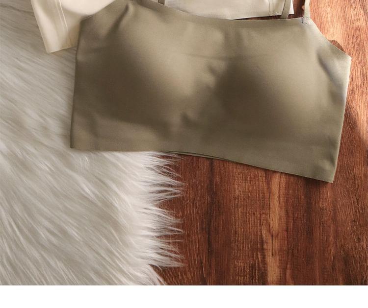 Plain Seamless Wireless Bra Product Image