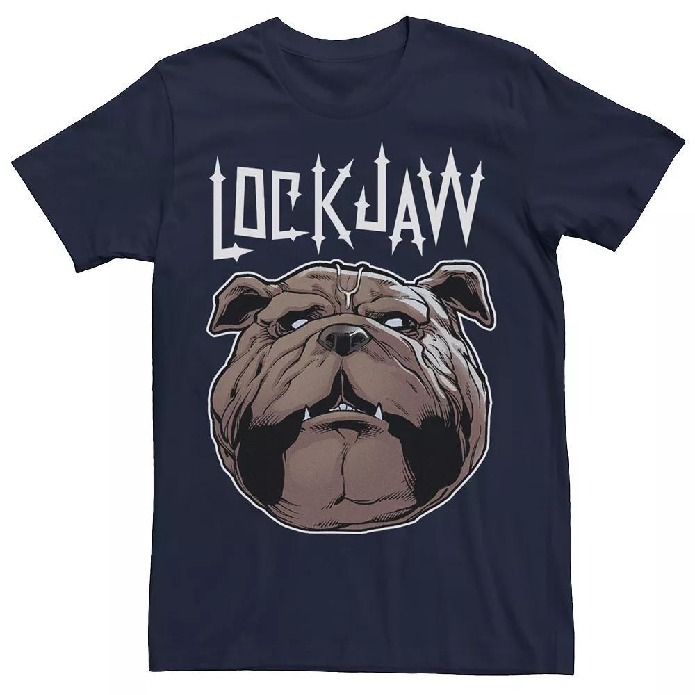 Men's Marvel Lockjaw The Inhumans Royal Prince Dog Tee, Size: Large, Blue Product Image