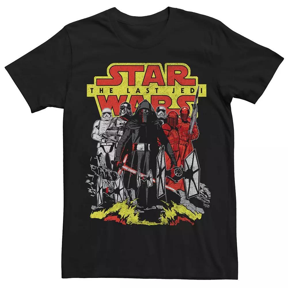 Men's Star Wars The last Jedi Tee, Size: 3XL, Blue Product Image