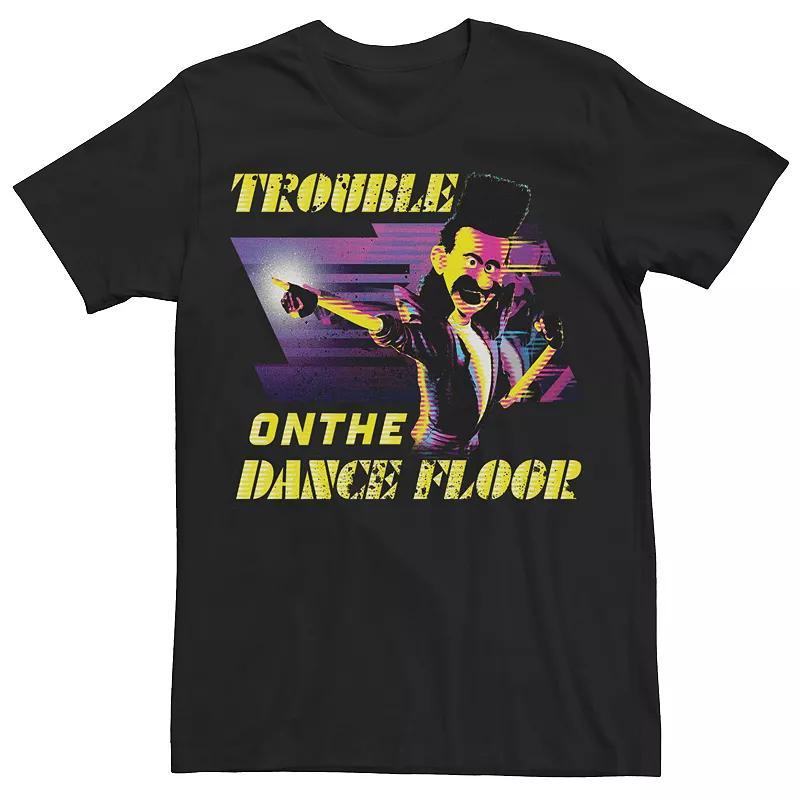 Men's Minions Bratt Trouble On The Dance Floor Tee, Size: XXL, Black Product Image