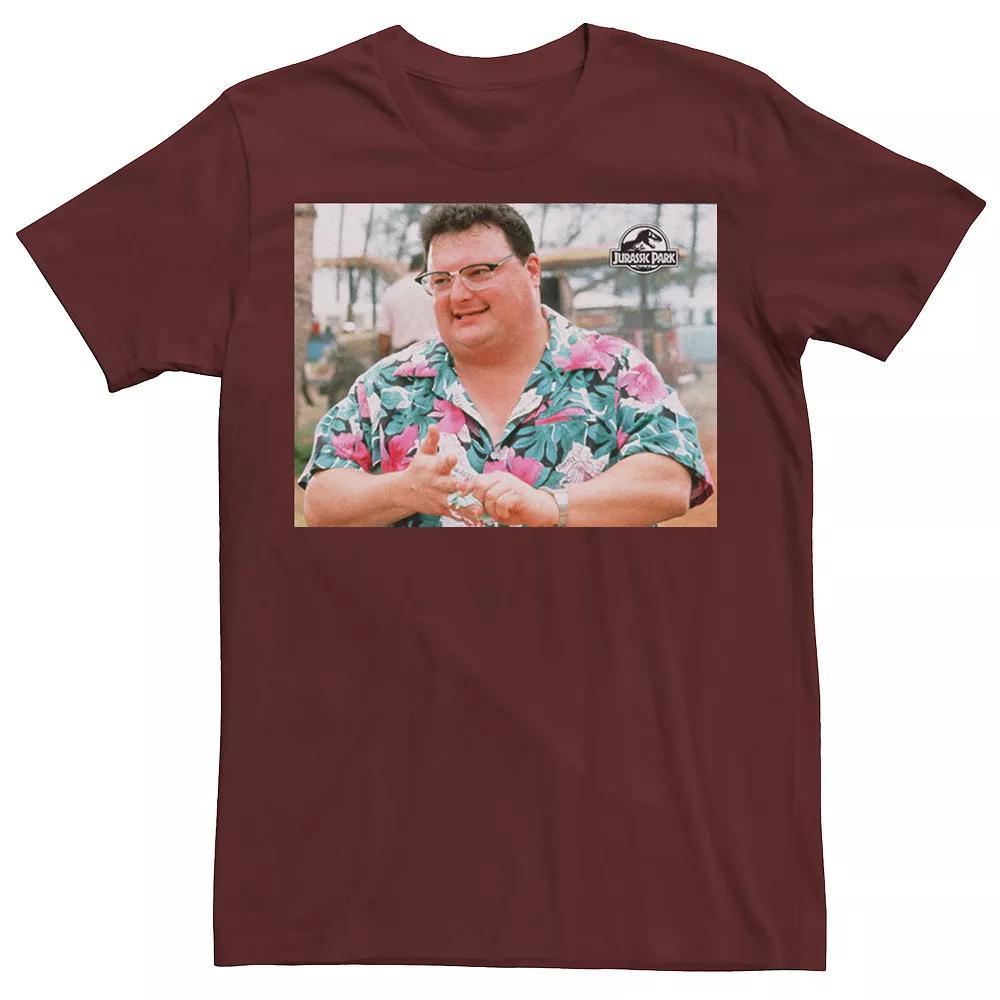 Men's Outer Banks Group On Boat Colorful Border Photo Tee, Size: Medium, Black Product Image