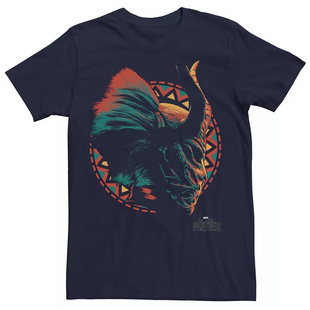 Mens Marvel Black Panther Erik Killmonger Graphic Tee Blue Product Image
