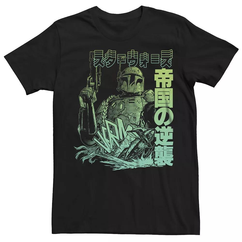 Big & Tall Star Wars Bounty Hunter Tee, Men's, Size: XL Tall, Black Product Image
