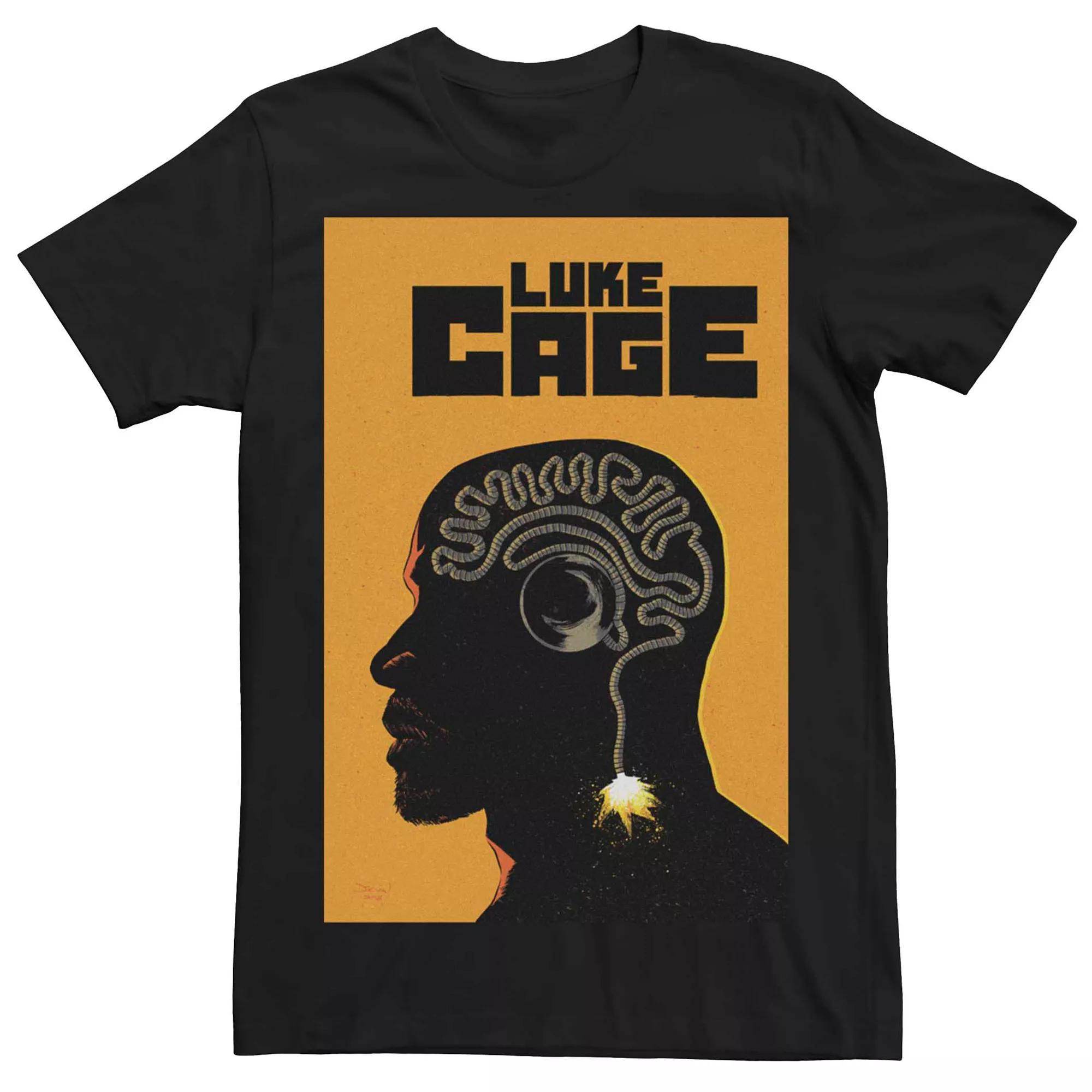 Men's Marvel Luke Cage Fuse Comic Cover Tee, Size: Medium, Black Product Image