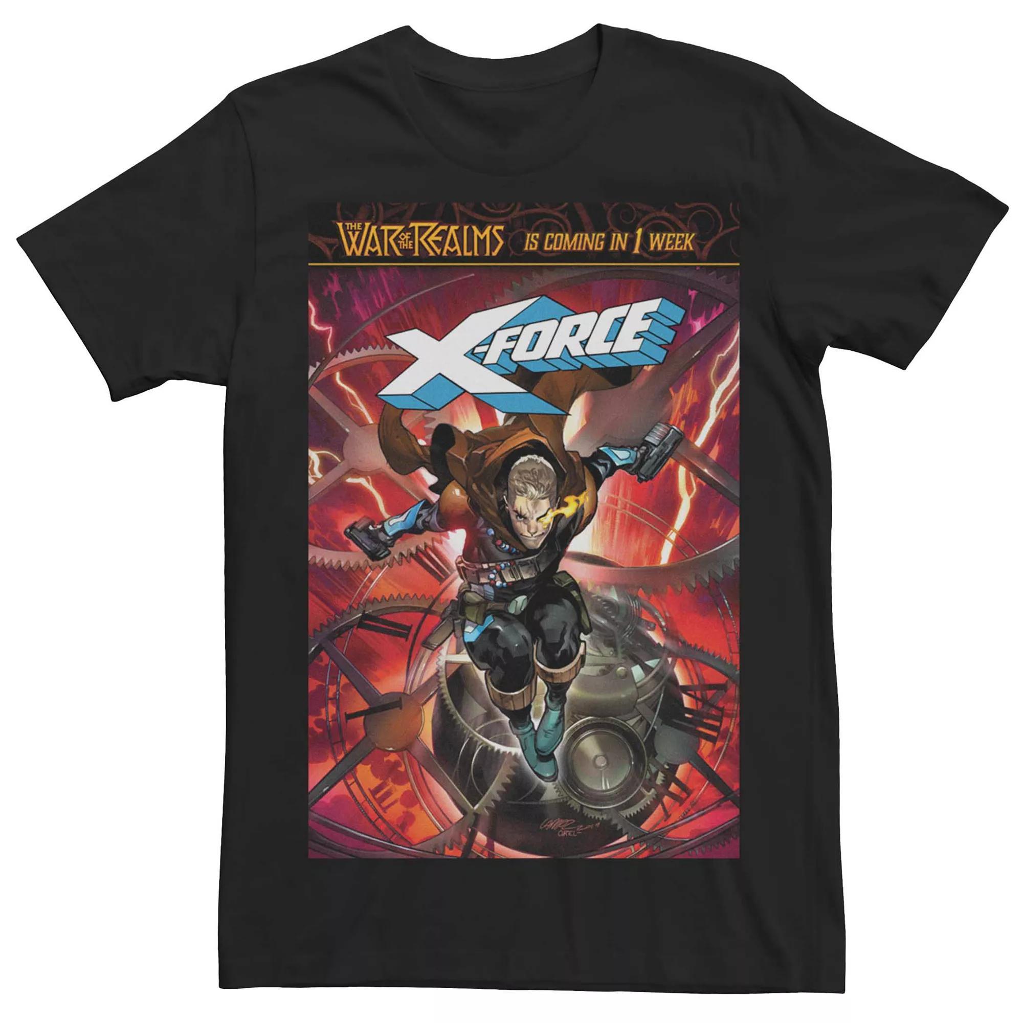 Mens Marvel X-Force Cable Comic Cover Tee Product Image