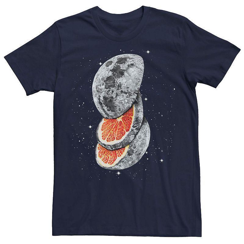 Men's NASA Rocket Ship Struck By Lightning Graphic Tee, Size: Medium, Grey Product Image