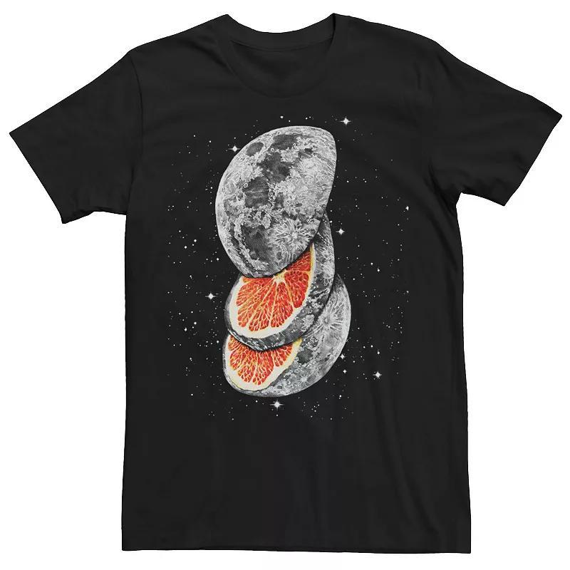 Men's NASA Rocket Ship Struck By Lightning Graphic Tee, Size: Medium, Grey Product Image