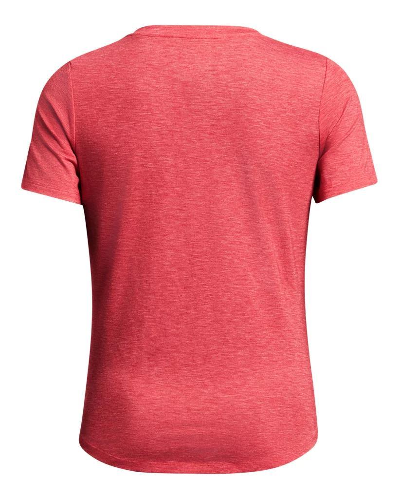 Women's UA Breezy Jersey Collegiate V-Neck T-Shirt Product Image
