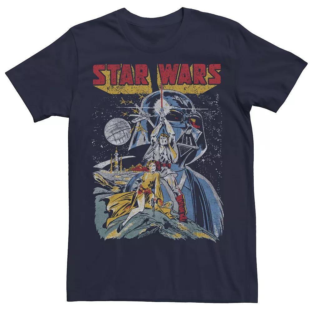 Men's Marvel Guardians Of The Galaxy Get Your Groot On Graphic Tee, Size: Large, Blue Product Image