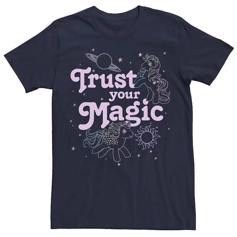 Men's My Little Pony "Trust Your Magic" Tee, Size: XS, Blue Product Image