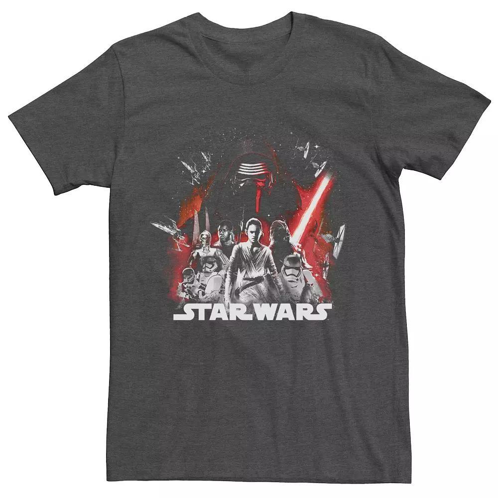 Men's Star Wars The Awakening Poster Tee, Size: XL, Grey Heather Product Image
