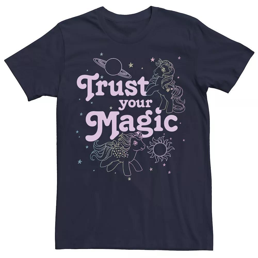 Men's My Little Pony "Trust Your Magic" Tee, Size: XS, Blue Product Image